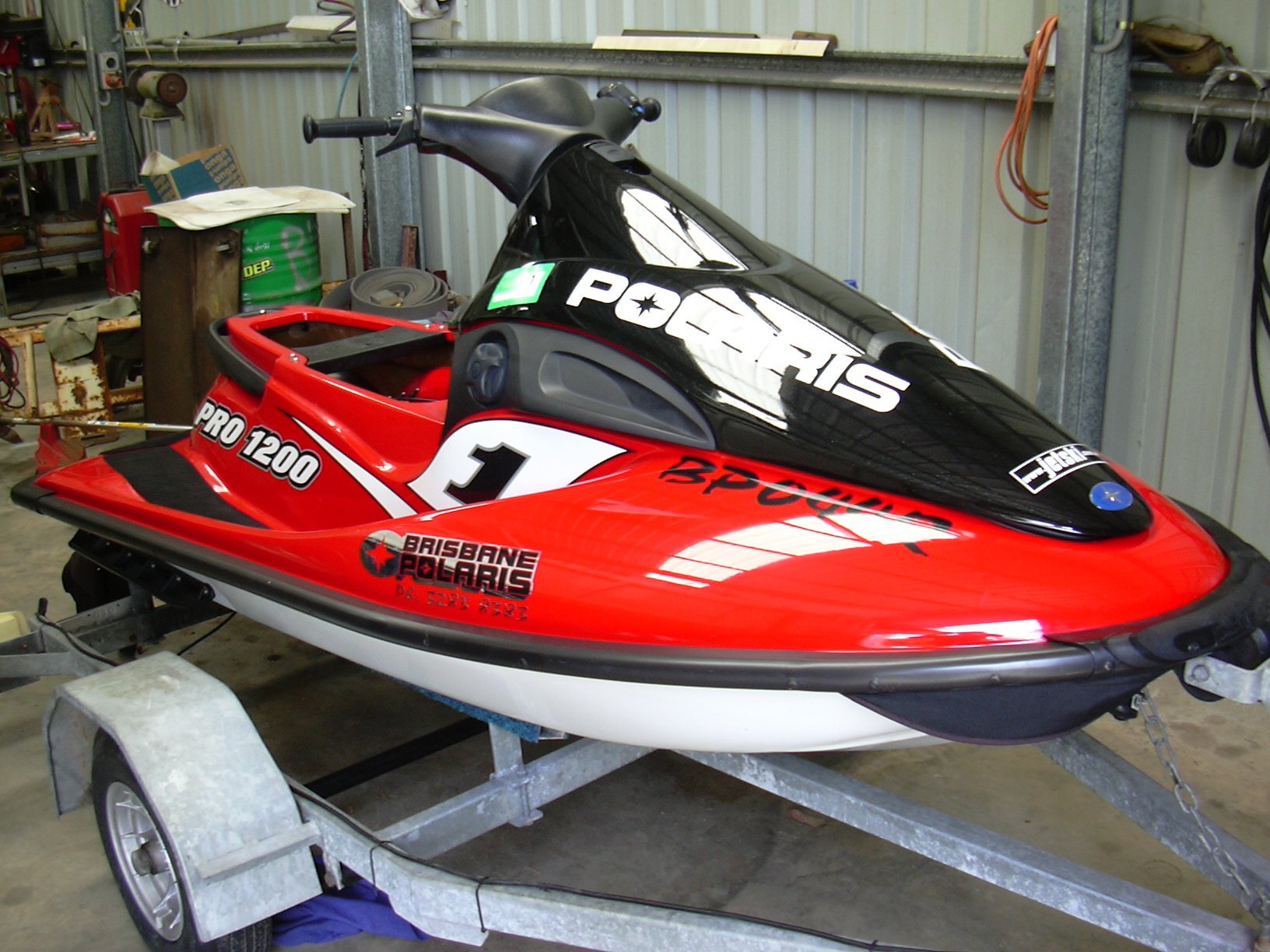 Ремонт гидроцикла Polaris PRO 1200