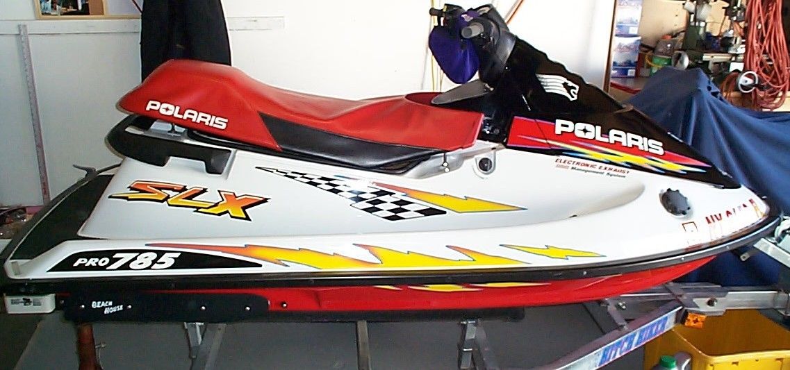 Ремонт гидроцикла Polaris SLX 780
